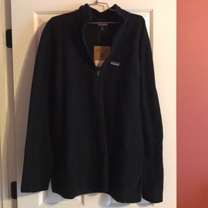 Half zip fleece pullover